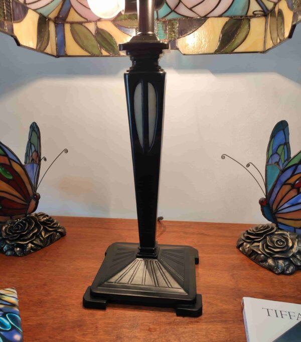 Lampada da Tavolo Tiffany con Fiori 248