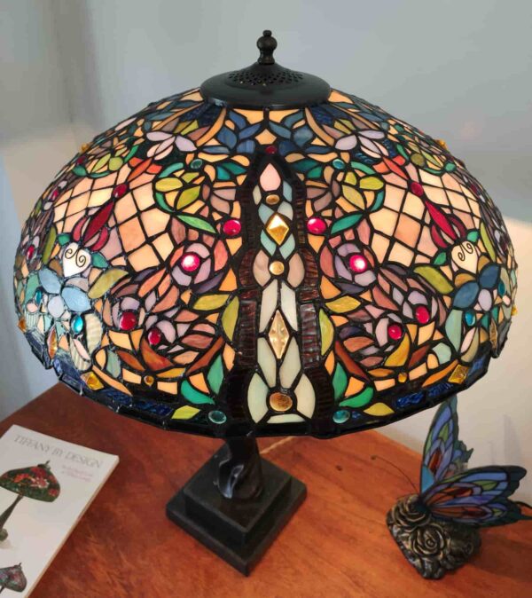 lampada da tavolo tiffany a mosaico 6