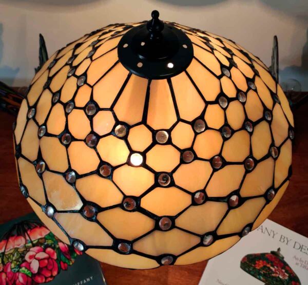 Lampada da Tavolo Tiffany Gialla