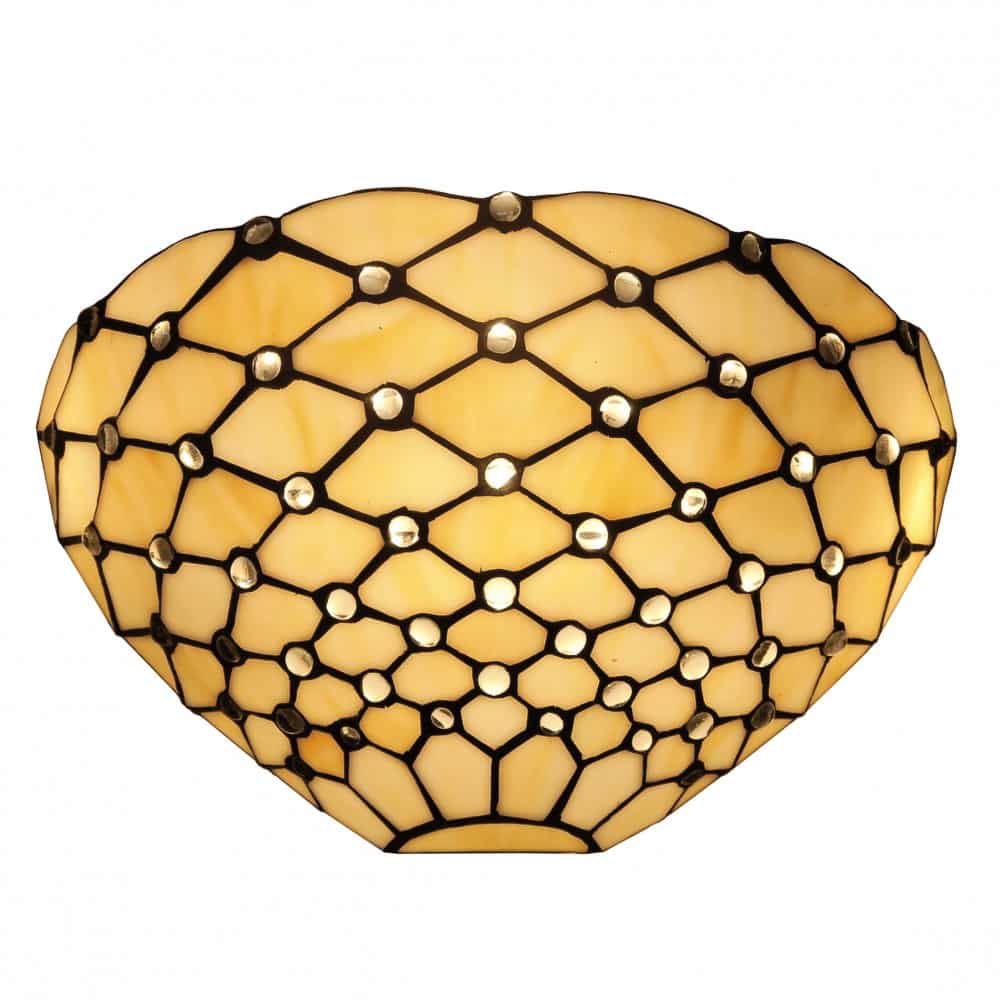 Applique Tiffany Gialla Dorata 2 Applique Tiffany Gialla Dorata