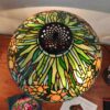 Lampada da Tavolo Tiffany Daffodil con Base Vintage