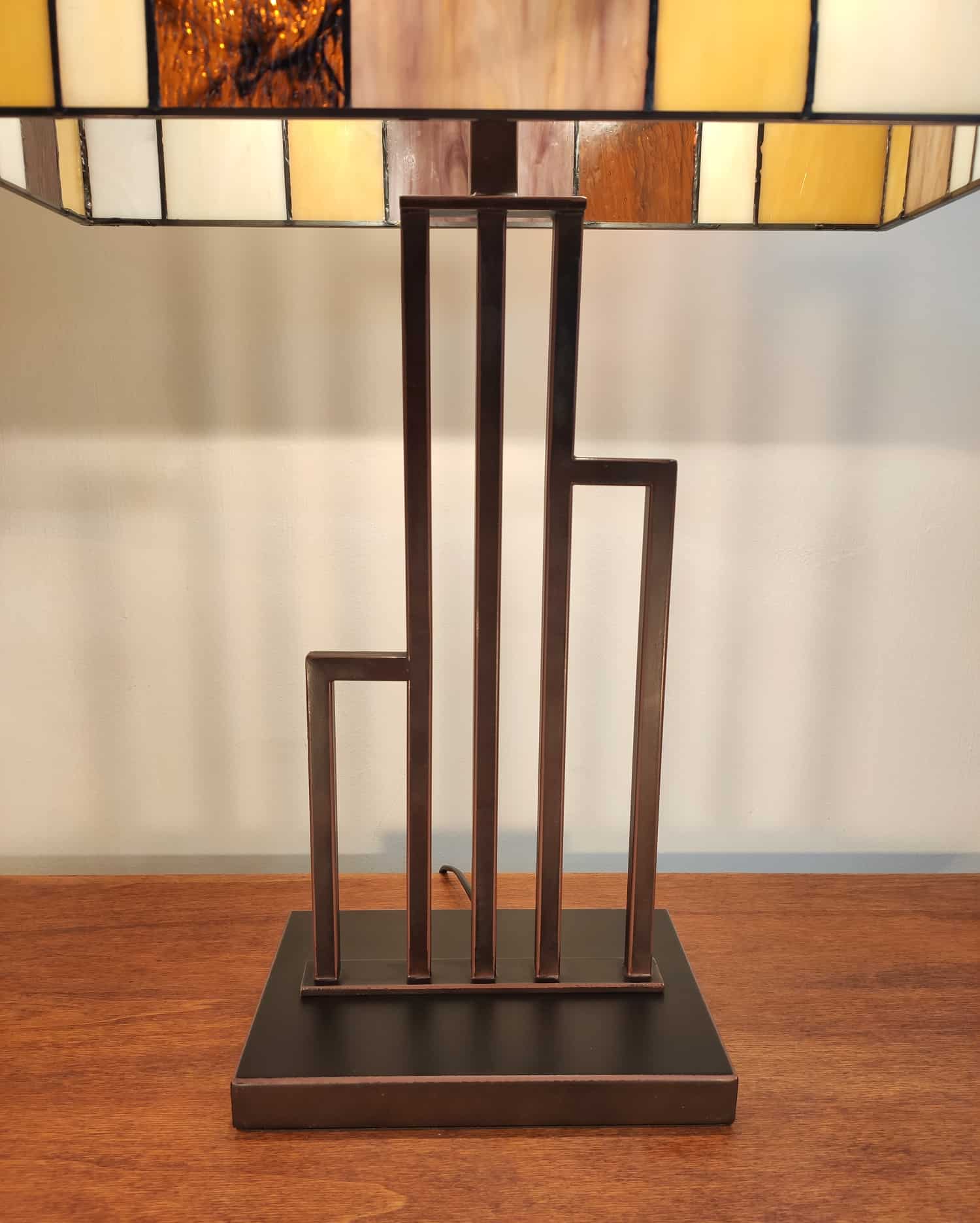 Lampada da Tavolo Tiffany Moderna Design base