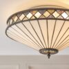 Plafoniera Tiffany Art Deco