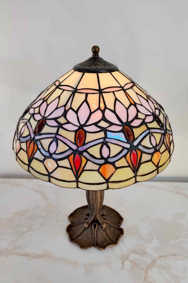 Lampada da Tavolo Tiffany Stile Liberty