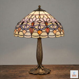 Lampada da Tavolo Tiffany Stile Liberty