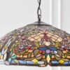 Lampadario Tiffany a Mosaico