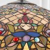 Lampadario Tiffany a Mosaico
