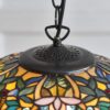 Lampadario Tiffany a Mosaico