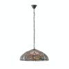 Lampadario Tiffany a Mosaico