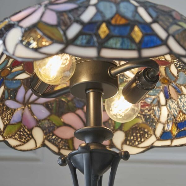 Lampada da Tavolo Tiffany Stile Art Nouveau