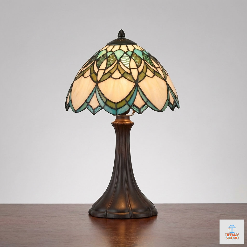 Abatjour Stile Tiffany Liberty, 25cm 1 Abatjour Stile Tiffany Liberty