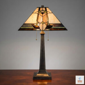 Lampada da Tavolo Tiffany Piramide