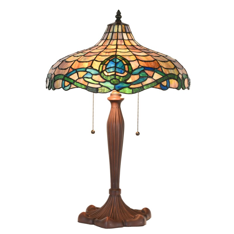 Lampada da Tavolo Tiffany Liberty Originale, 41cm 2 Lampada da Tavolo Tiffany Liberty Originale
