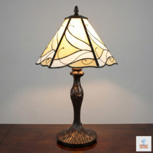Lampada Tiffany da Tavolo in Stile Liberty