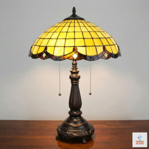 Lampada da Tavolo Tiffany Antica