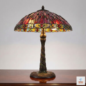 Lampada da Tavolo Tiffany Design Dragonfly