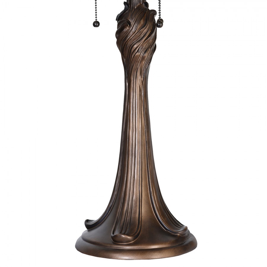 Lampada da Tavolo Tiffany in Stile Liberty, base