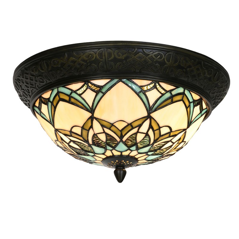 Plafoniera Tiffany Art Nouveau, 37cm 2 Plafoniera Tiffany Art Nouveau