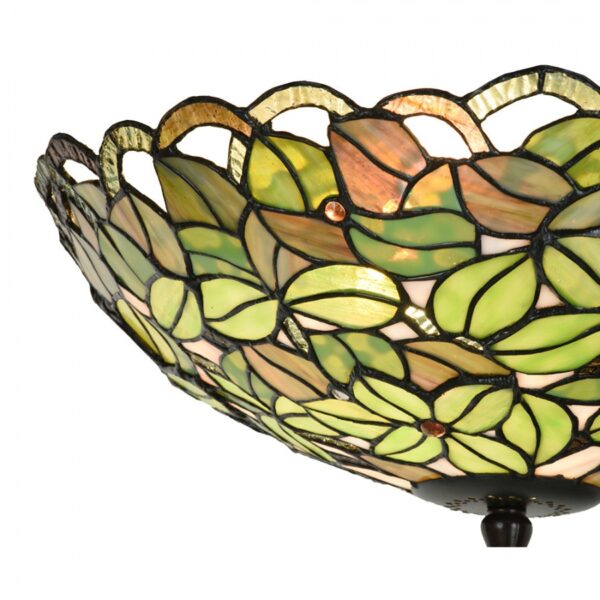 Plafoniera Stile Tiffany Fiori