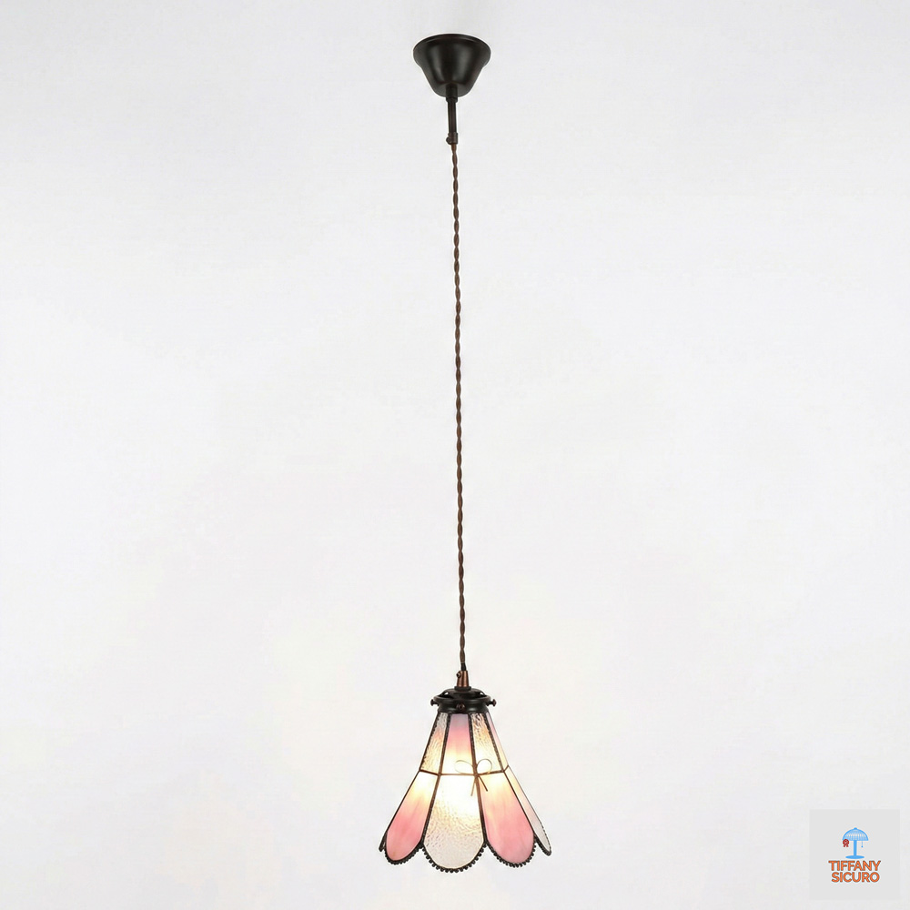 Lampadario a Sospensione Tiffany Piccolo, 15cm 1 Lampadario a Sospensione Tiffany Piccolo