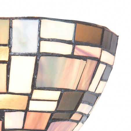 Applique Tiffany Geometrica, dettagli