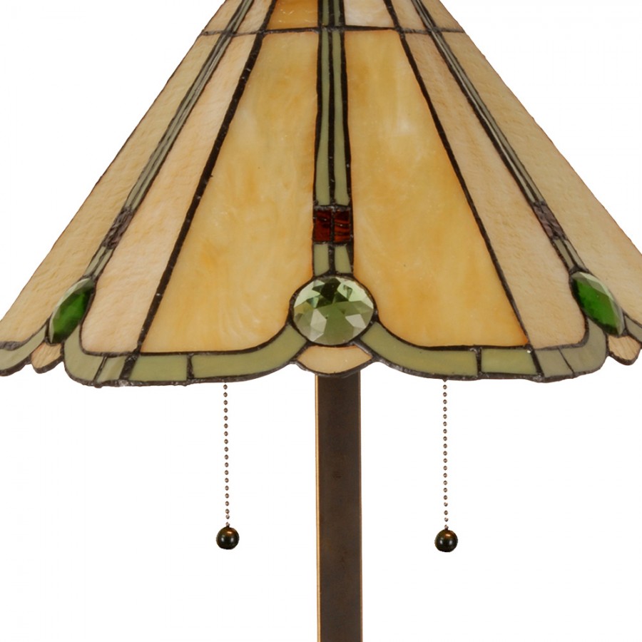 Lampada da Tavolo Tiffany Diamante, dettagli