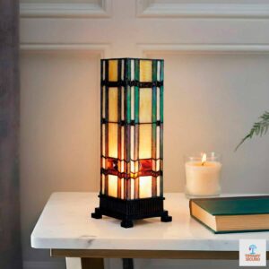 Abatjour Liberty Parallelepipedo Iridescente