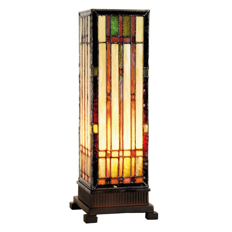 Abatjour Liberty Parallelepipedo Geometrica, alta 35cm 4 Abatjour Liberty Parallelepipedo Geometrica, dettagli