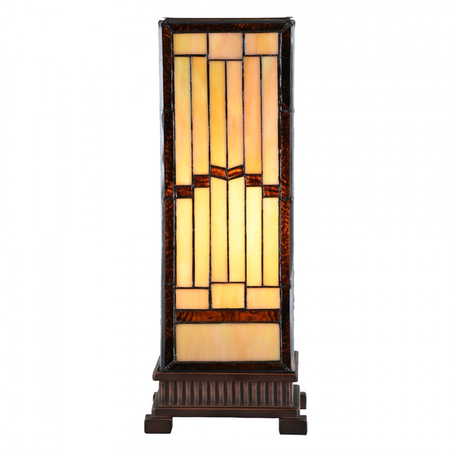 Lampada da Tavolo Liberty Parallelepipedo Stile Classico. dettagli