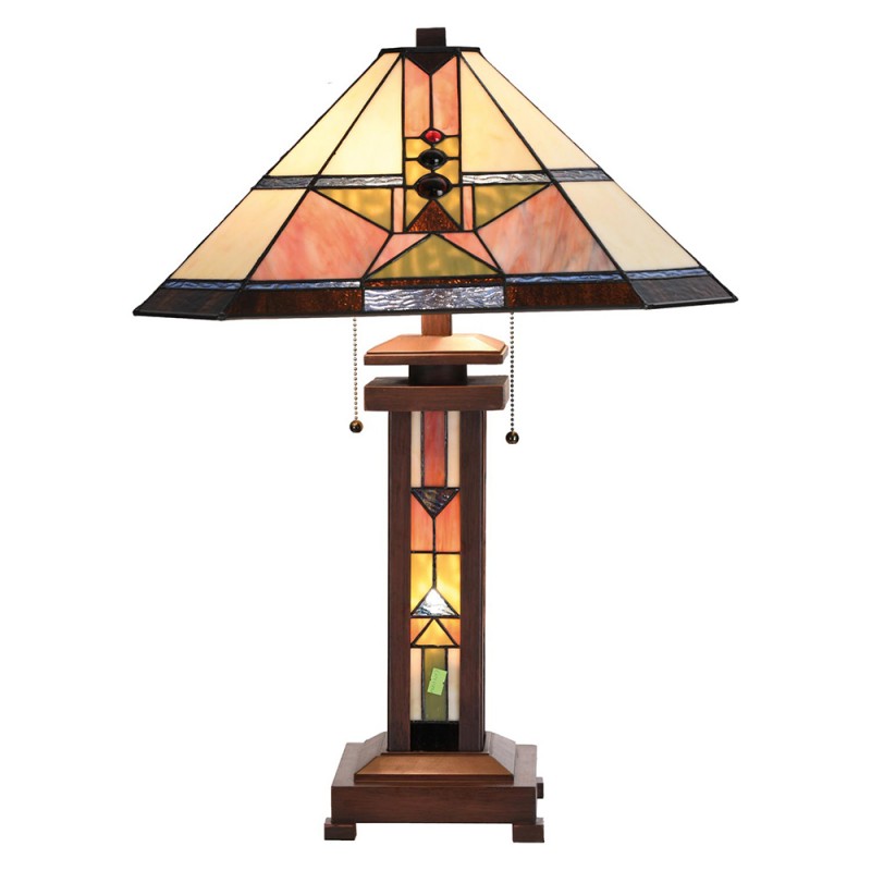 Lampada da Tavolo Liberty Base Illuminata, dettagli