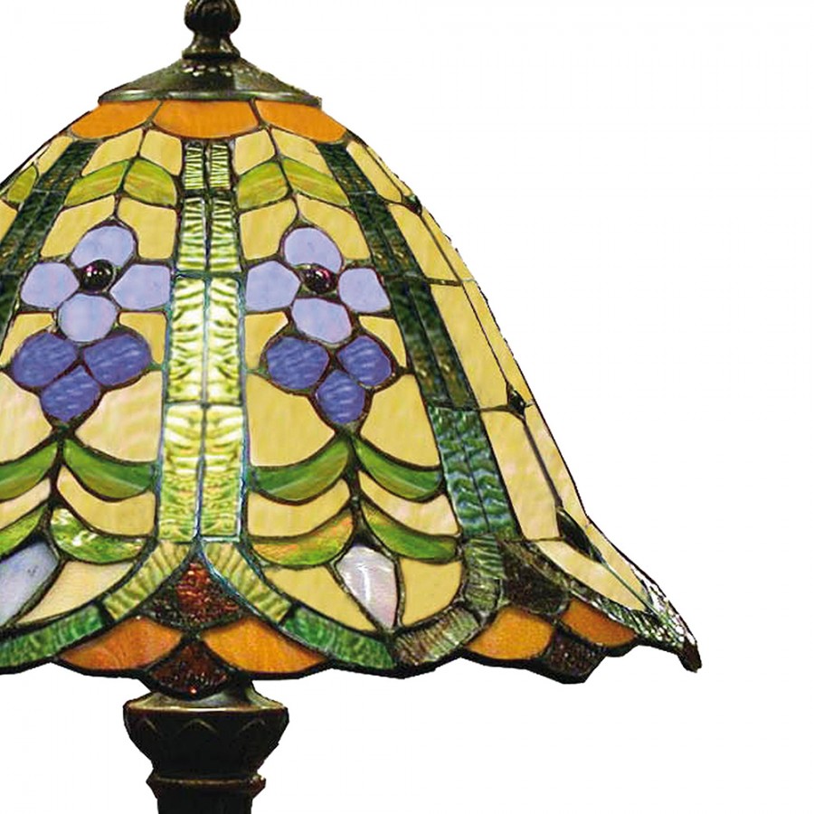 Lampada da Tavolo Liberty Fiori Classica, dettagli