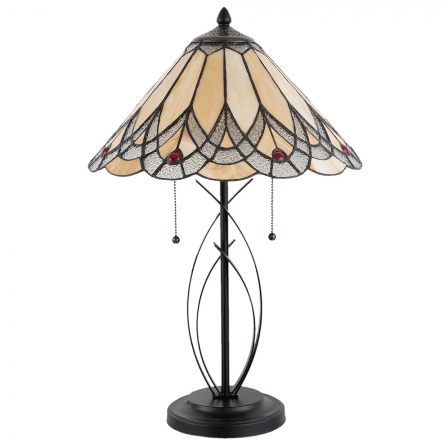 Lampada da Tavolo stile Liberty Moderna, 40cm 6 Lampada da Tavolo stile Liberty Moderna