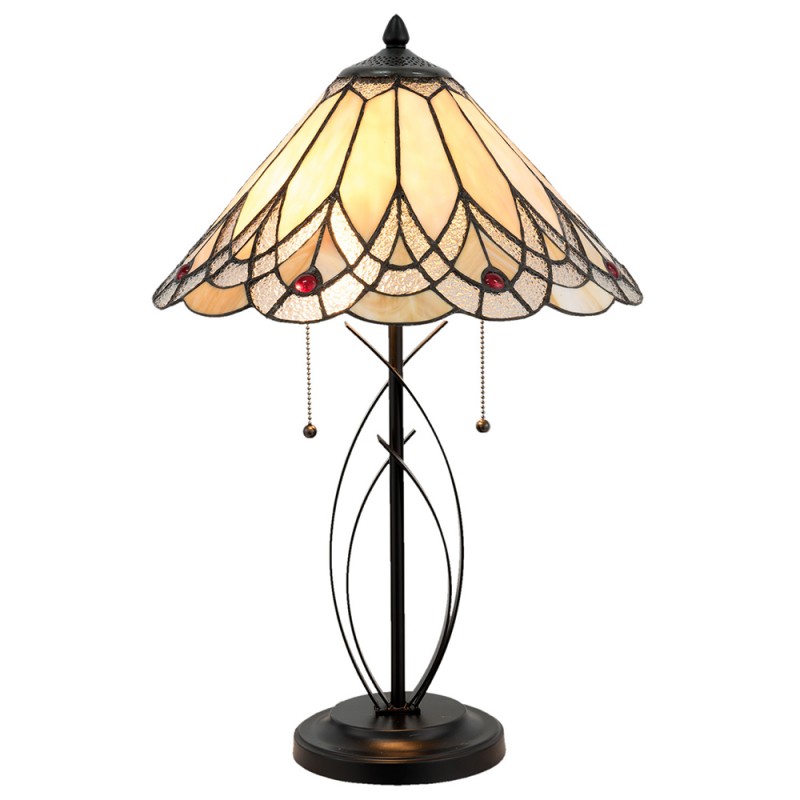 Lampada da Tavolo stile Liberty Moderna, 40cm 2 Lampada da Tavolo stile Liberty Moderna