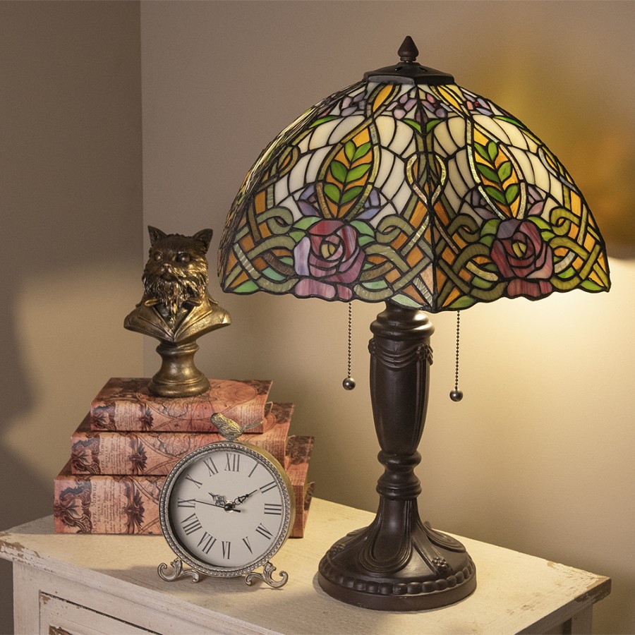 Lampada da Tavolo Liberty Art Nouveau, dettagli