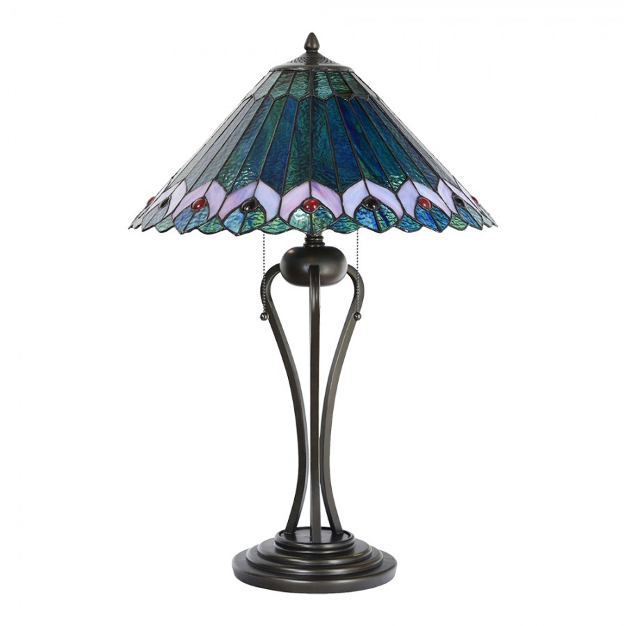 Lampada da Tavolo Liberty Moderna, 48cm 9 Lampada da Tavolo Liberty Moderna