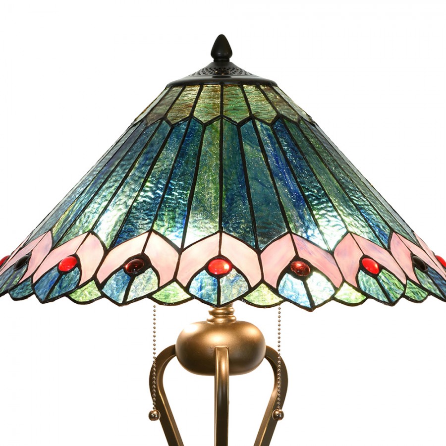 Lampada da Tavolo Liberty Moderna, 48cm 10 Lampada da Tavolo Liberty Moderna, dettagli