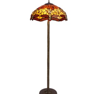 LAMPADA DA TERRA TIFFANY LIBELLULE