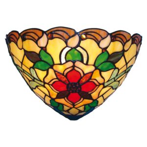 Applique Tiffany Multicolore, dettag