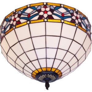 Plafoniera Floreale Tiffany