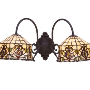 Applique Vintage Tiffany a 2 Bracci