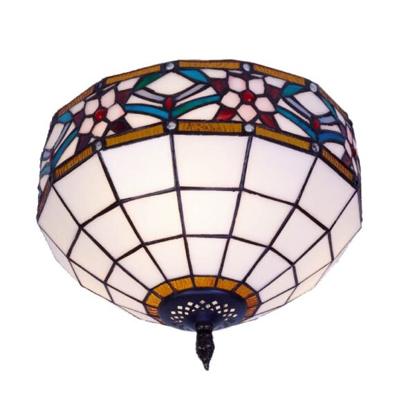 Plafoniera Floreale Tiffany Piccola