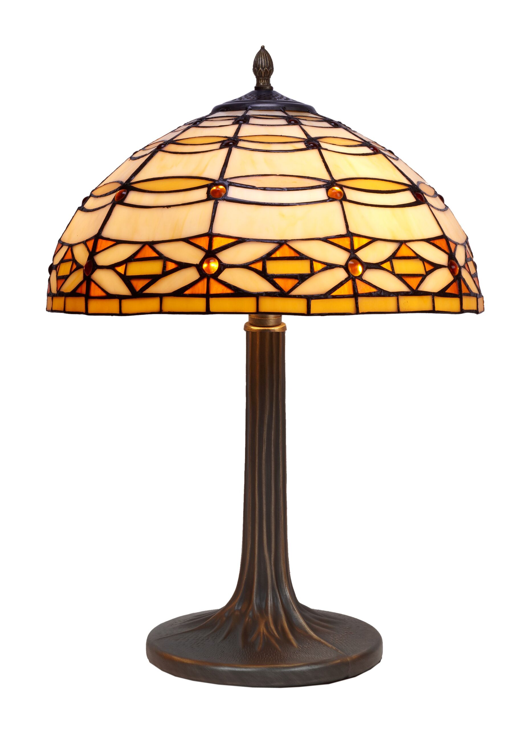 Lampada da Tavolo Art Deco Tiffany, dettagli