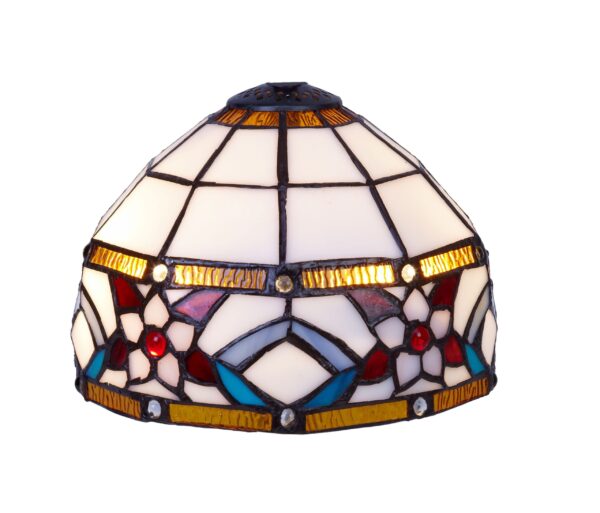 Lampadario Floreale a Bracci Tiffany, paralume