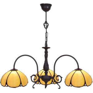 Lampadario Vintage Tiffany a Bracci Tiffany