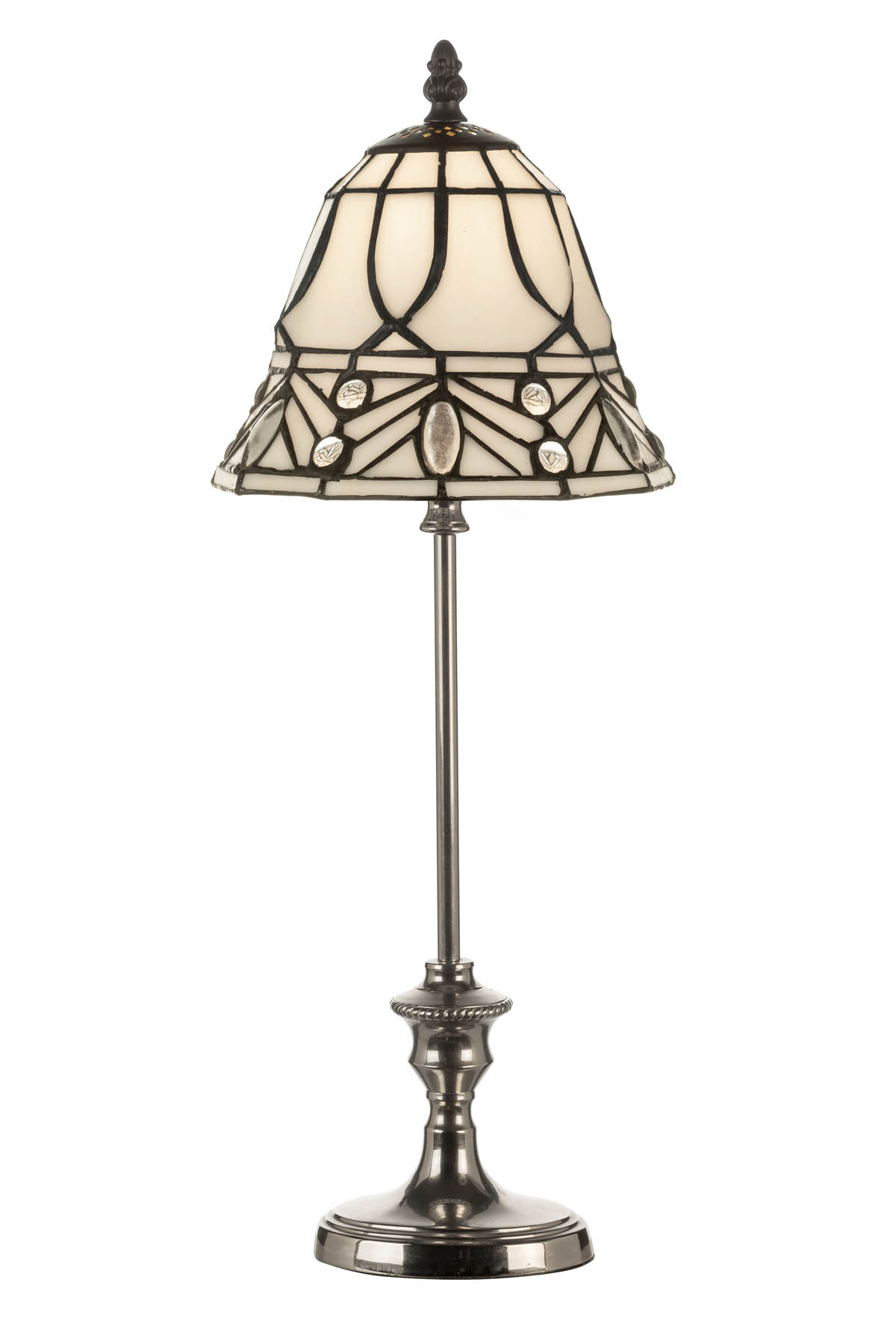 Abat Jour Cromata Moderna Tiffany, 18cm 1 Abat Jour Cromata Moderna Tiffany