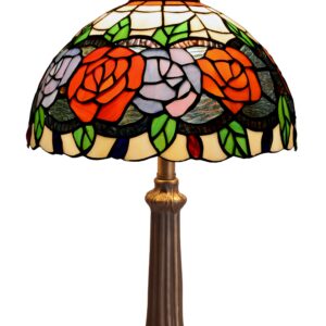Lampada da Tavolo con Rose Tiffany Media