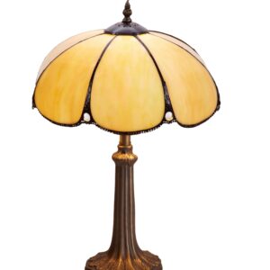 Lampada Vintage da Tavolo Tiffany Media