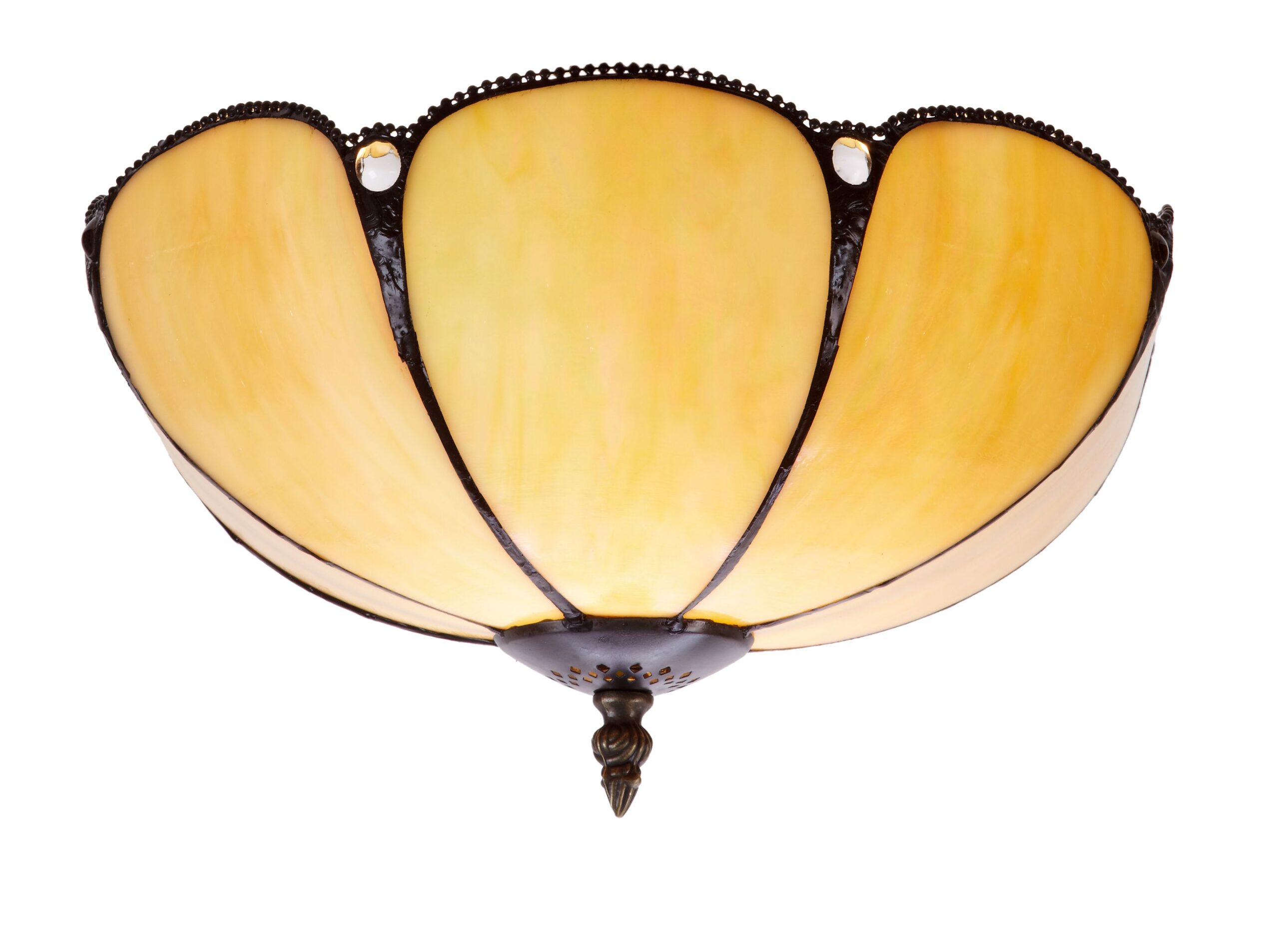 Plafoniera Tiffany Vintage Piccola, 30cm 2 Plafoniera Tiffany Vintage Piccola