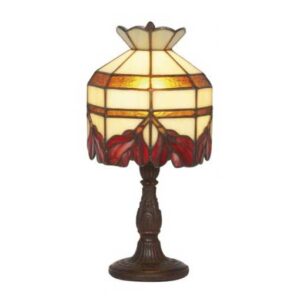 Abat Jour Comodino Fiori Rossi