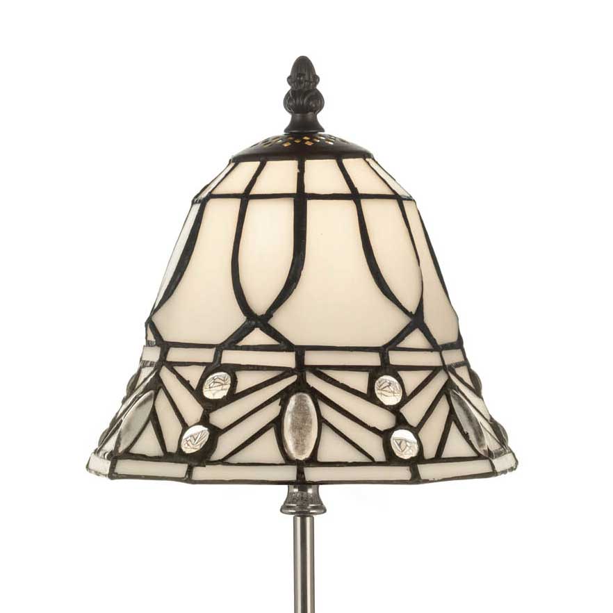 Abat Jour Cromata Moderna Tiffany, 18cm 3 Abat Jour Cromata Moderna Tiffany, paralume tiffany